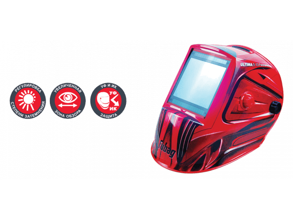 Маска сварщика Хамелеон FUBAG ULTIMA 5-13 PANORAMIC RED 992510 Маска сварщика Хамелеон FUBAG ULTIMA 5-13 PANORAMIC RED 992510