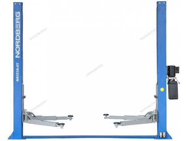 Подъемник двухстоечный, г/п 4т Nordberg N4121A-4T_220V Подъемник двухстоечный, г/п 4т Nordberg N4121A-4T_220V