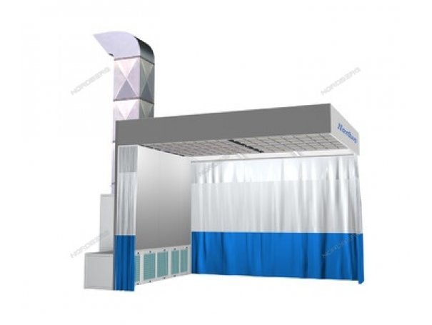 Пост подготовки к окраске с колоннами Nordberg NB100B Пост подготовки к окраске с колоннами Nordberg NB100B