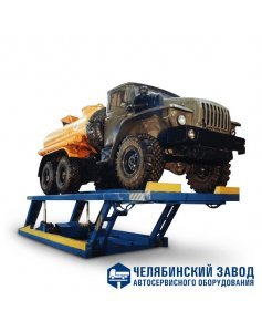 подъёмник электро-гидравлический, платформенный,   грузоподъёмность - 12 т  12г272ме