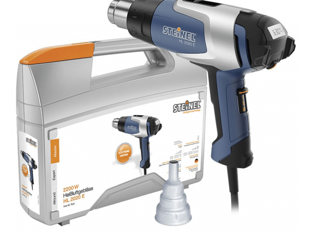 STEINEL ФЕН HL1620S (1600W_300/500C_240/450 л/мин) пласт.кейс + насадка (070311) 013622