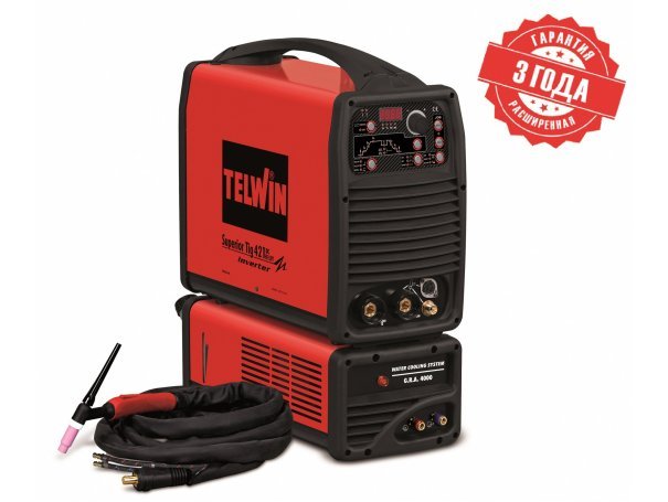 Сварочный аппарат SUPERIOR TIG 421 DC-HF/LIFT 400V AQUA Сварочный аппарат SUPERIOR TIG 421 DC-HF/LIFT 400V AQUA