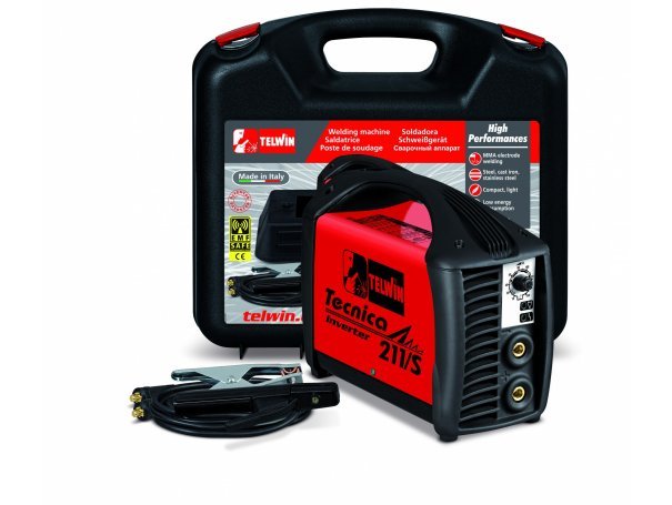 Сварочный аппарат Tecnica 211/S 230 V ACX PLASTIC C.CASE Сварочный аппарат Tecnica 211/S 230 V ACX PLASTIC C.CASE