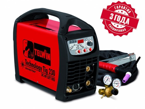 Сварочный аппарат TECHNOLOGY TIG 230 DC-HF/LIFT 230V +ACC Сварочный аппарат TECHNOLOGY TIG 230 DC-HF/LIFT 230V +ACC