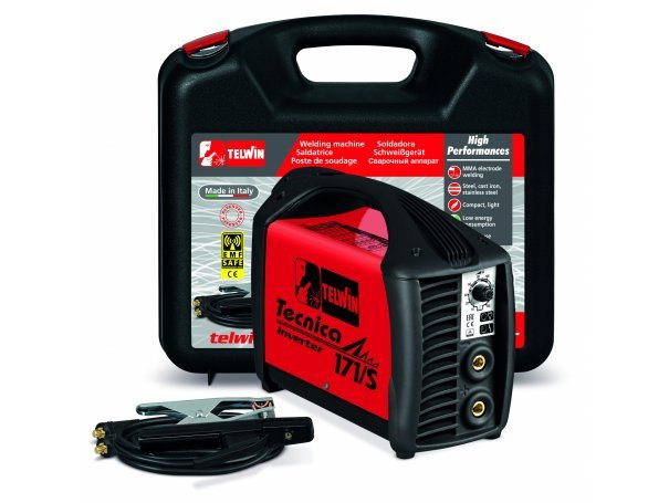 Сварочный аппарат Tecnica 171/S 230V ACX PLASTIC C.CASE Сварочный аппарат Tecnica 171/S 230V ACX PLASTIC C.CASE