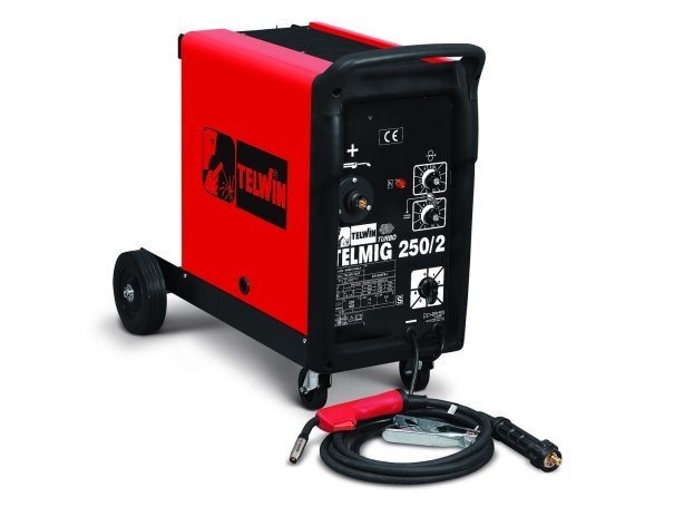 Сварочный полуавтомат TELWIN TELMIG 250/2 TURBO 230-400V Сварочный полуавтомат TELWIN TELMIG 250/2 TURBO 230-400V