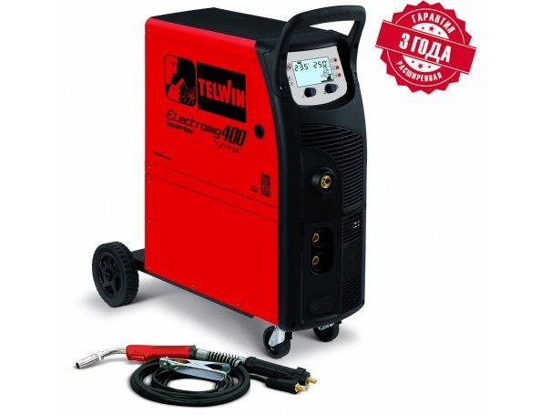 Сварочный полуавтомат ELECTROMIG 400 SYNERGIC 400V
