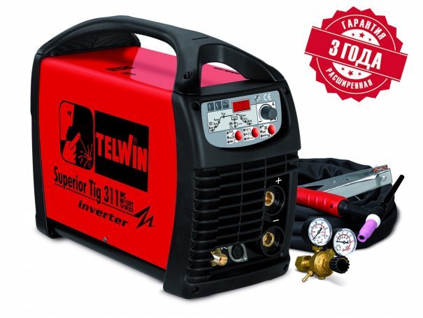Сварочный аппарат SUPERIOR TIG 311 DC-HF/LIFT 230-400V +ACC Сварочный аппарат SUPERIOR TIG 311 DC-HF/LIFT 230-400V +ACC