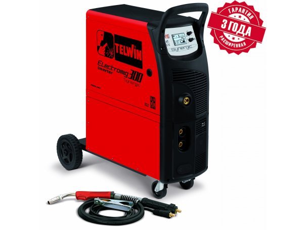 Сварочный полуавтомат ELECTROMIG 300 SYNERGIC 400V Сварочный полуавтомат ELECTROMIG 300 SYNERGIC 400V