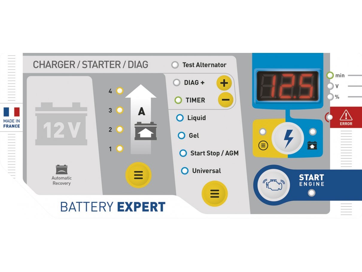 Пуско-зарядное устройство DIAG STARTIUM 60-12 026513 Пуско-зарядное устройство DIAG STARTIUM 60-12 026513
